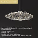 Axyaa Gold Gypsophila Chandeliers: Stylish Cloud Pendant Lights for Home and Hospitality Settings