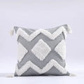 Axyaa Boho Tassel Cushion Cover - Nordic Style Modern Home Decor