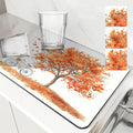 Axyaa Autumn Maple Watercolor Drying Mat