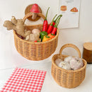 Axyaa Woven Hanging Storage Basket for Fruits and Sundries