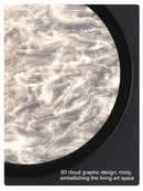 Axyaa Cloud Ceiling Lamp - Modern Simple Bedroom Light for Study, Living Room or Corridor