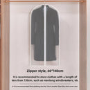 Axyaa Hanging Clothes Dust Cover - Wardrobe Organizer Garment Bag with Zipper