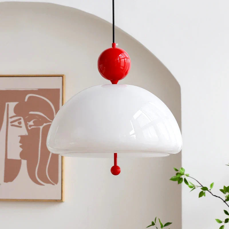 Axyaa Modern Glass Pendant Lamp for Restaurant Coffee Shop Bedroom
