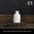 Axyaa Ceramic Mini Vase Set for Nordic Room Decor