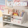 Kawaii Axyaa Desktop Stationery Organizer Pencil Storage Box Drawer Cute Ins Box