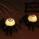 LED Spider Eyeball Skull Lamp by Axyaa: Halloween Party Decor 2024