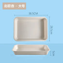 Axyaa Deepening Tray: Multifunctional Plastic Kitchen Deli Dish for Storage and Serving