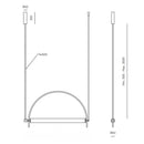 Axyaa Modern LED Pendant Light for Tea Room, Bedroom, Dining Room, Studio, Study