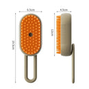 Axyaa Electric Pet Spray Comb Undercoat Hair Removal Slicker Brush - Grooming Tool for Dogs & Cats