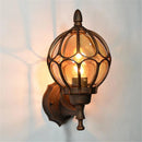 Axyaa Outdoor Wall Lamp Retro Garden Balcony Lighting Applique Murale Luminaire