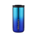 Axyaa Insulated Stainless Steel Coffee Mug with Lid for Travel and Cafe - 400ml