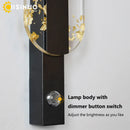 Axyaa LED Touch Control Bedside Lamps - Dimmable & Eye-Caring Lighting