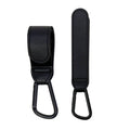 Axyaa PU Leather Stroller Hook - 360 Degree Rotatable Pram Organizer