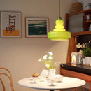 Axyaa Retro Glass LED Pendant Chandelier for Kitchen, Bedroom, and Bar