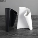 Axyaa Irregular Ceramic Vase Floral Pots Desk Decor Ornaments Room Aesthetic Flowers