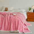 Axyaa Winter Flannel Blanket King Size, Super Soft & Warm Microfiber Throw Blanket.