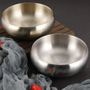 Axyaa Double Layer Stainless Steel Insulated Rice Bowl - Food Serving Container