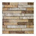 Axyaa 3D Faux Stone Tile Sticker for Kitchen and Bathroom Walls
