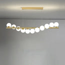 Axyaa Glass Ball Pendant Chandelier for Modern Home Decor