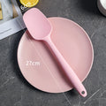 Silicone Cake Scraper Set by Axyaa: Non-Stick Spatula Mixer & Brush Baking Tools