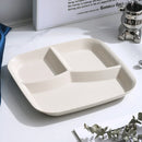 Axyaa Food Grade Plastic Dinner Plate Multipurpose Storage Tray Heat-resistant Dishes
