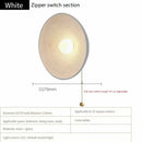 Axyaa Retro Wall Lamp: Wabi Sabi Round Sconce for Bedside, Corridor, Kitchen Decor
