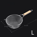 Axyaa Stainless Steel Flour Sieve Filter Strainer Colander