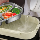 Axyaa Stainless Steel Insulated Lunch Box Set with Bag