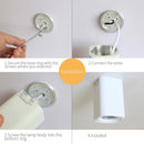 Axyaa Square LED Downlight: Modern Nordic Ceiling Light for Room/Corridor/Hallway/Foyer