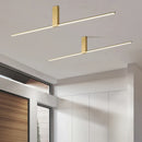 Axyaa 120cm Long Ceiling Lamps - Gold, Black, White Options