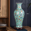Axyaa Large Ceramic Vase for Home Decor and Flower Arrangement