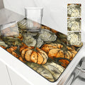 Axyaa Halloween Pumpkin Head Drying Mat