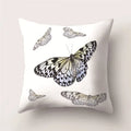 Butterfly Print Decorative Cushion Cover 45X45CM Sofa Polyester Pillow Case for Home Decor