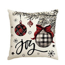 Axyaa Halloween Pumpkin Print Pillow Cover 45x45 - Festive Home Decor & Holiday Gift