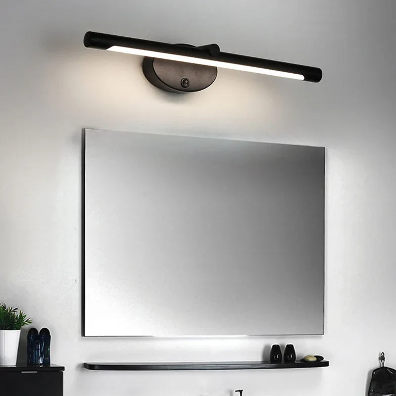 Axya LED Bathroom Wall Sconce with Touch Switch