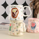 Axyaa High-end Ceramic Coffee Cup Set