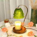 Axyaa Flower Candle Warmer Light: Classic Aromatherapy Diffuser and Lighting Fixtures