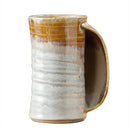 Axyaa Kiln Style Ceramic Coffee Cup Retro Large Capacity Mug Home Drinking Utensil