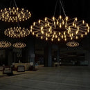 Axyaa Modern Starry Sky Pendant Chandelier for Living Room & Restaurant