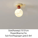 Axyaa LED Round Ceiling Light: Modern Room Balcony Aisle Cloakroom Decoration Home Lighting