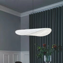 Axya Silk Chandelier: Modern Nordic Minimalist Lighting for Home, Restaurant, and Bar