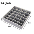 Axyaa Underwear Sock Organizer Drawer - Clothes Storage Box Compartment