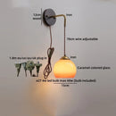 Axyaa Glass LED Wall Lamp Lighting Bathroom Stair Light.