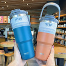 Axyaa Stainless Steel Thermal Coffee Cup Double Insulation Large Capacity Water Bottle