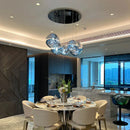 Axyaa Elegant Ceiling Light Fixture for Living Room & Staircase Chandelier