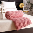 Axyaa Super Soft Flannel Fleece Blanket: Large, Warm Throw for Bed or Sofa