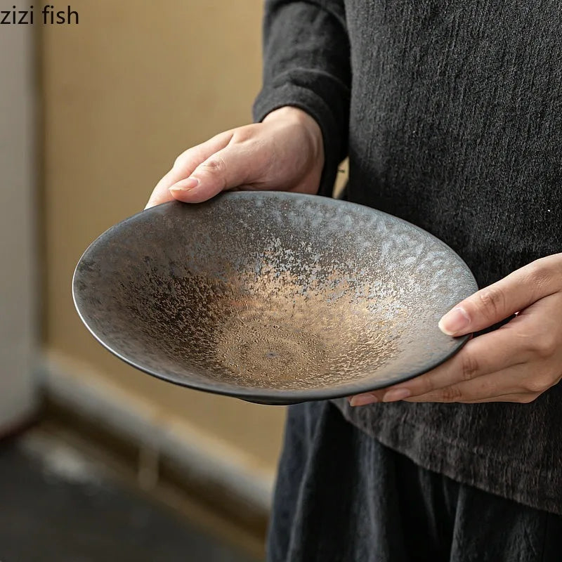 Axya Ceramic Tableware Set: Plates, Bowls, and Dishes