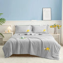 Axyaa Cool Silk Summer Quilt - Color Matching Spandex - Air Conditioner Quilt
