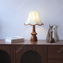 Axyaa Solid Wood Retro Desk Lamp - Luxury Medieval Home Light