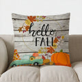 Axyaa Autumn Leaf Decor Pillow Cover for Sofa Bedroom Car